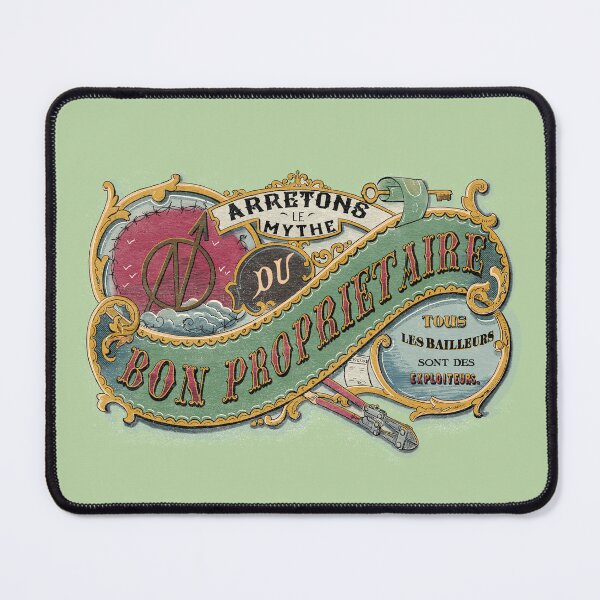Item preview, No good landlords designed and sold by Loki Propagandart.