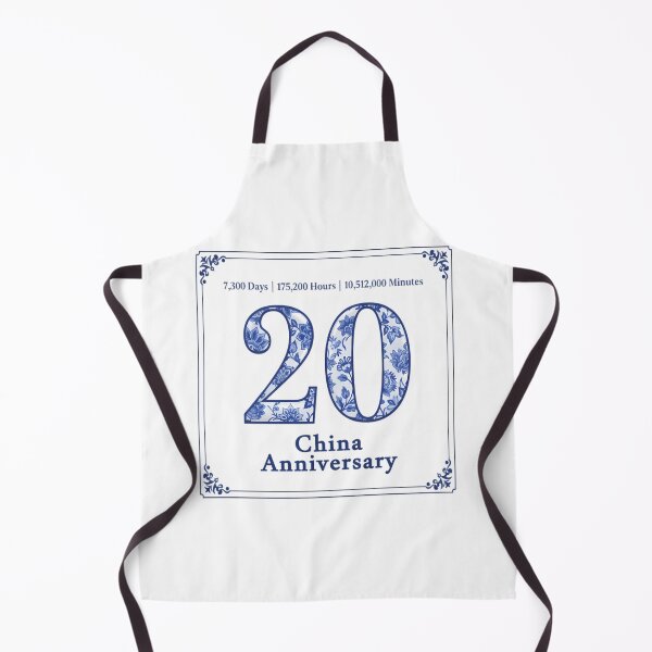 Item preview, 20 Year China Anniversary Two Decades Milestone designed and sold by TimelessMilest.