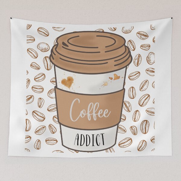 Item preview, Coffe Addict designed and sold by DusaGraphics.