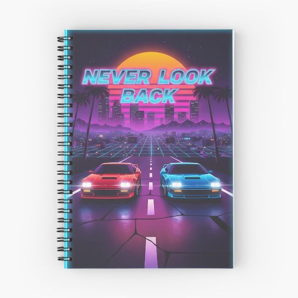 Item preview, Never Look Back - Retro Street Race LA designed and sold by SICreativeSto.