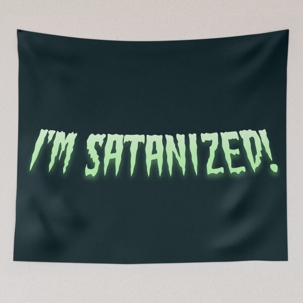 Item preview, I'm Satanized! Ghostly Green designed and sold by alm0st-aliv3.
