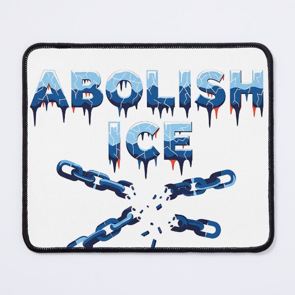 Item preview, Abolish ICE - Broken Chains Melting Ice Typography designed and sold by iwzzuel.