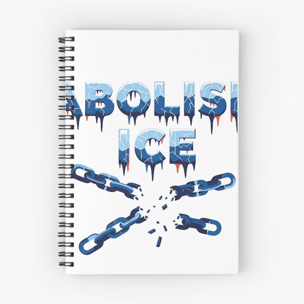 Item preview, Abolish ICE - Broken Chains Melting Ice Typography designed and sold by iwzzuel.