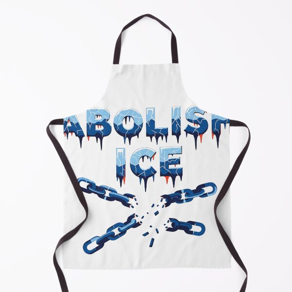 Item preview, Abolish ICE - Broken Chains Melting Ice Typography designed and sold by iwzzuel.