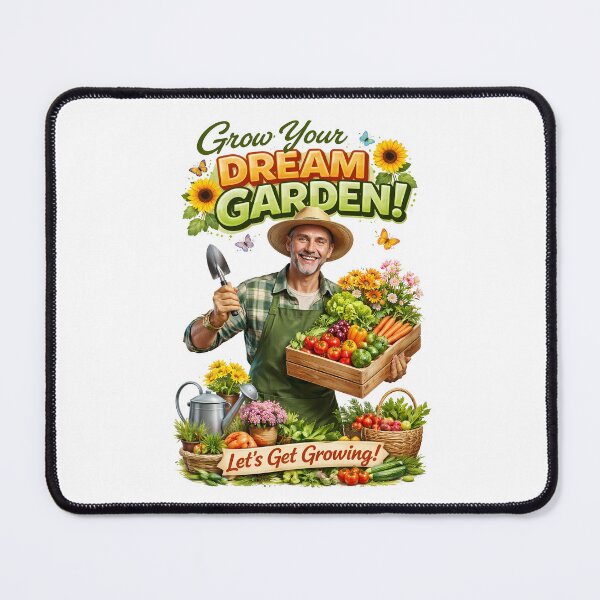 Item preview, Grow Your Dream Garden designed and sold by MarkColeImaging.