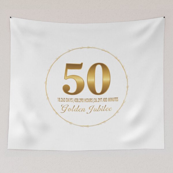Item preview, 50 Year Golden Jubilee Anniversary Half Century Ce designed and sold by TimelessMilest.