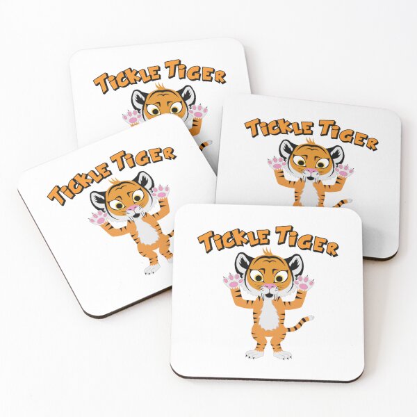 Item preview, Tickle Tiger designed and sold by MyBestieBarks.