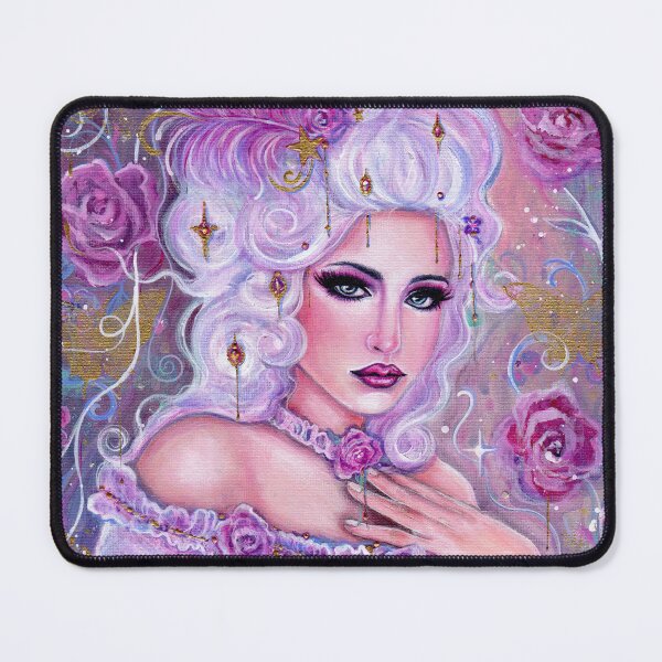 Item preview, Be mine Valentine woman fantasy  art by Renee Lavoie designed and sold by Renee Lavoie.
