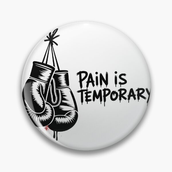 Item preview, Pain Is Temporary Boxing Meme Shirt – Banksy Style Fight Mindset Street Art designed and sold by WSPrintCrafter.
