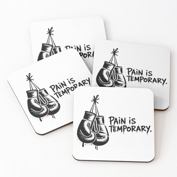Item preview, Pain Is Temporary Boxing Meme Shirt – Banksy Style Fight Mindset Street Art designed and sold by WSPrintCrafter.