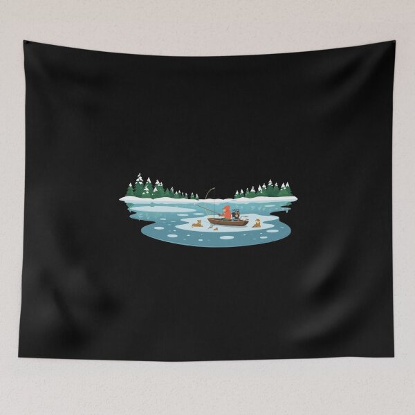 Item preview, Ice Fishing Calm designed and sold by Aetheriswork.