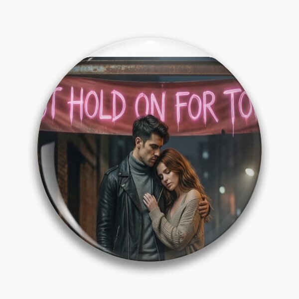 Item preview, two people holding each other in an alley for tonight designed and sold by AddictionKO.