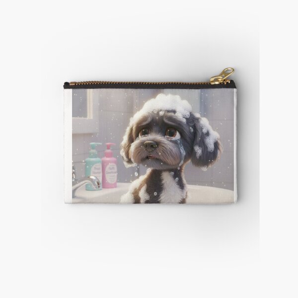 Item preview, Yorkie Gilbey Hates Bathtime (version 2) designed and sold by Gilbey & Carrie.