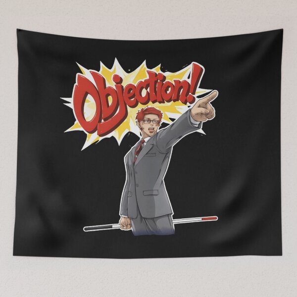 Item preview, Objection The Vibes Are Off Anime Lawyer Meme - Retro Comic Aesthetic designed and sold by ZyxDes.