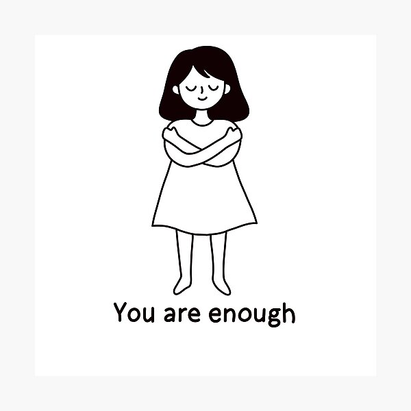 Item preview, You are enough designed and sold by ArtLote.