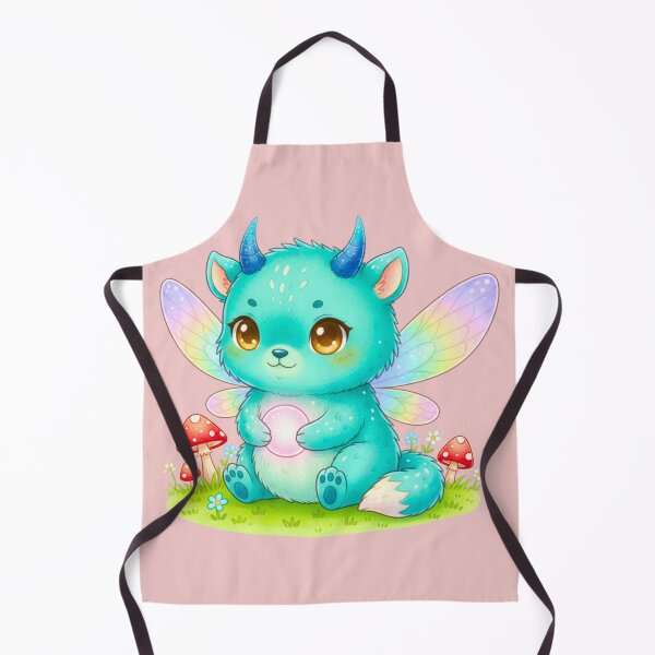 Artikelvorschau, Kawaii Waldfeenmonster – Niedliches magisches Wesen mit Pilzen entworfen und verkauft von MBBialyPiksel.