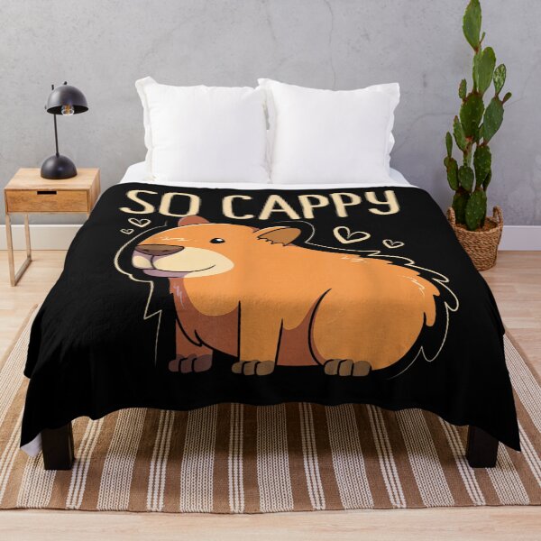 Item preview, Funny Capybara So Cappy Art for Men Women Kids , Capybara Gift Lover  designed and sold by DZIRI NAJAT.