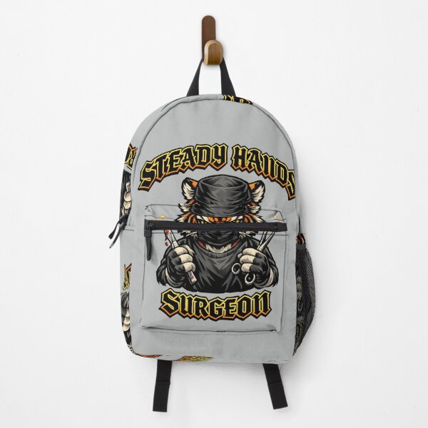 Item preview, Steady Hands Surgeon Tiger – Precision Surgery Professional Art designed and sold by ClinicalHubs.