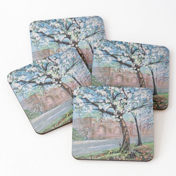 Item preview, White Blossom - Spring tree - pretty white flowers designed and sold by LittleLiz.