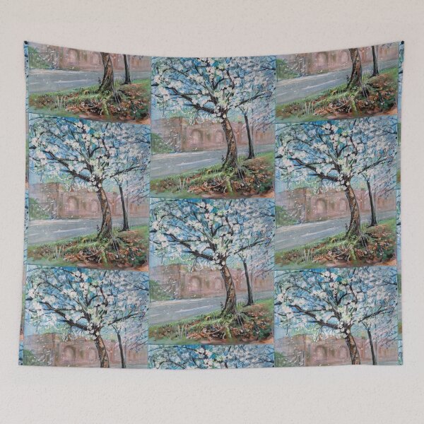 Item preview, White Blossom - Spring tree - pretty white flowers designed and sold by LittleLiz.
