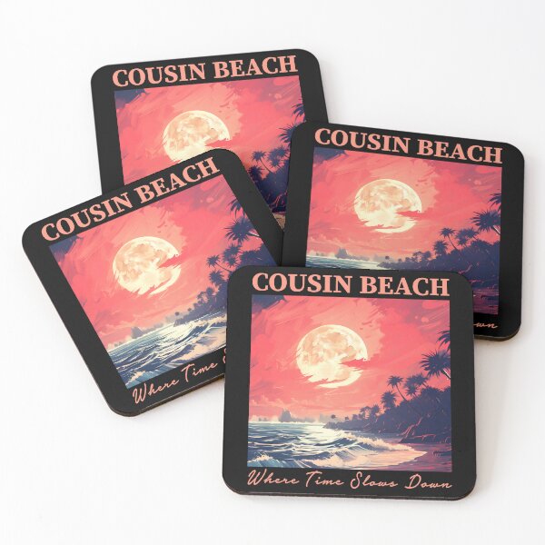 Item preview, Cousin Beach Where Time Slows Down T-Shirt | Cousins Beach Vacation Design designed and sold by PixelWaveBD.