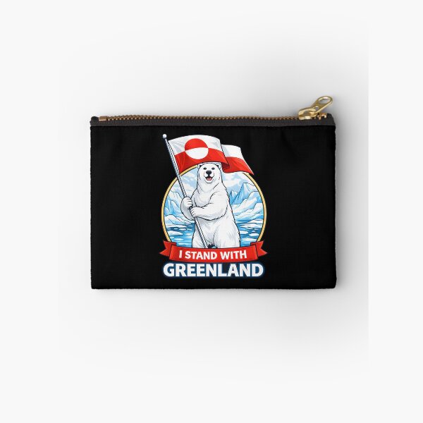 Item preview, I STAND WITH GREENLAND designed and sold by ProgressiveMob.