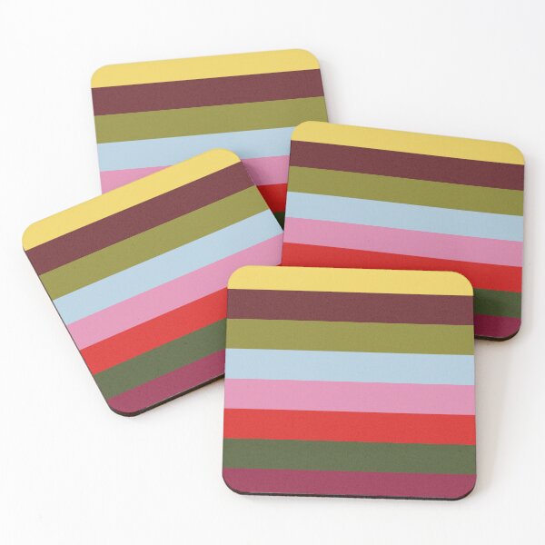 Item preview, Textured Retro Color Stripes designed and sold by zamzan.