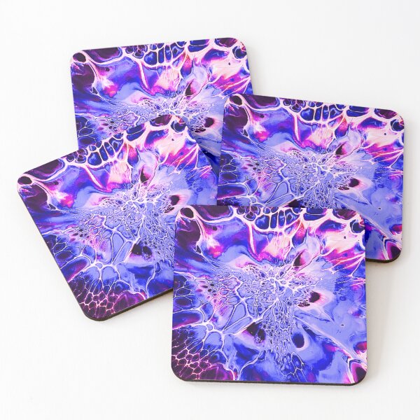 Item preview, FluidArt purple owl neon designed and sold by NightRaida.
