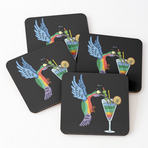 Item preview, Hummingbird and cocktail designed and sold by Lagueny.