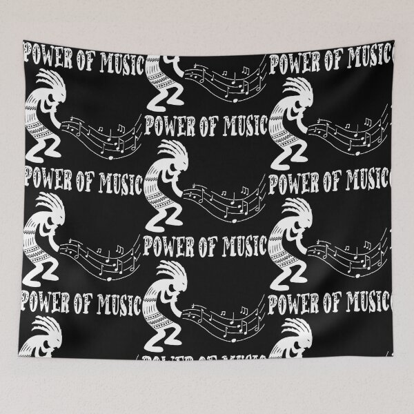 Item preview, White tribal musician designed and sold by Lagueny.