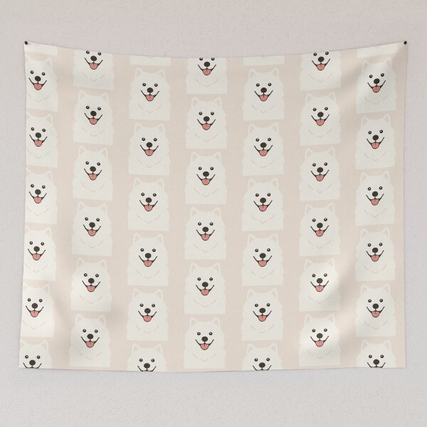 Item preview, Kawaii Japanese Spitz Dog Cartoon designed and sold by CosmoPixelArts.