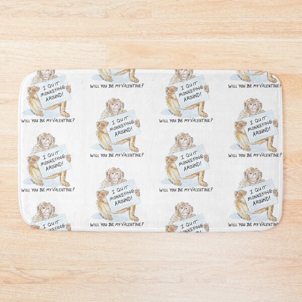 Item preview, Monkeying around - Will you be my valentine? designed and sold by B-ARTIZAN.
