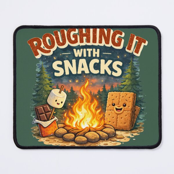 Item preview, Roughing it with Snacks designed and sold by PossumsWorkshop.