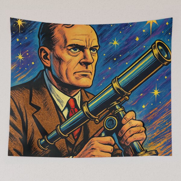 Item preview, Edwin Hubble | Comics stylCartoone -  designed and sold by ComicsFactory.