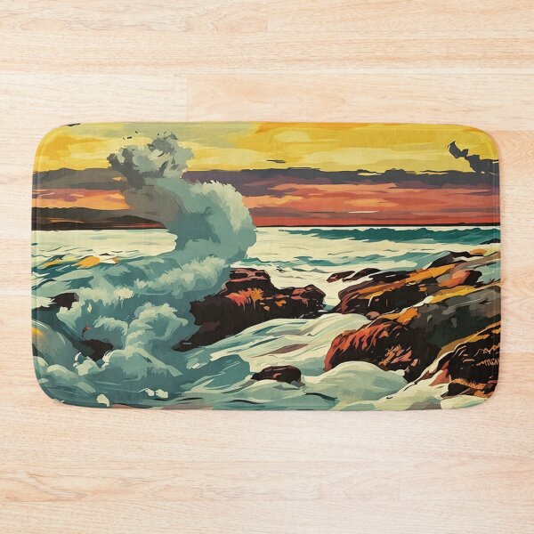 Item preview, West Point Crashing Waves designed and sold by tomorrowsart.