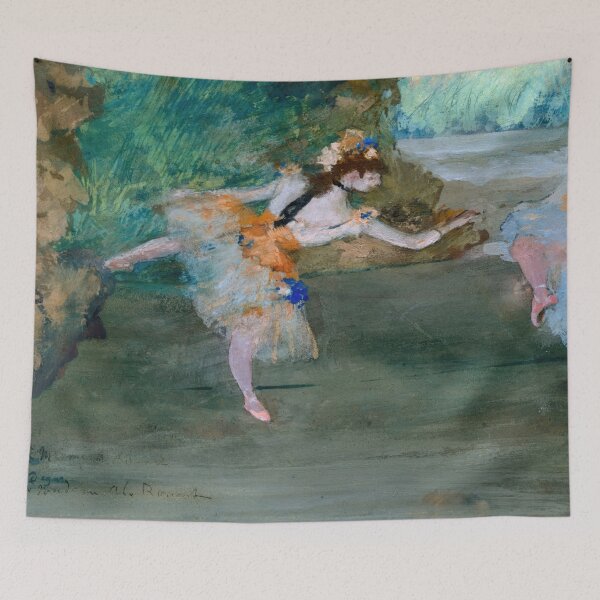 Item preview, Dancer Onstage by Edgar Degas: Impressionist Ballet Fine Art Poster designed and sold by artofuniverse.
