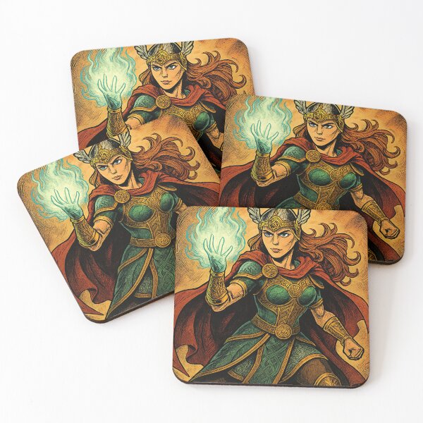 Item preview, Eir, Norse mythology | Comics stylCartoone -  designed and sold by ComicsFactory.