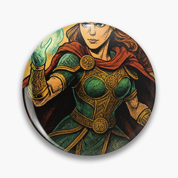 Item preview, Eir, Norse mythology | Comics stylCartoone -  designed and sold by ComicsFactory.