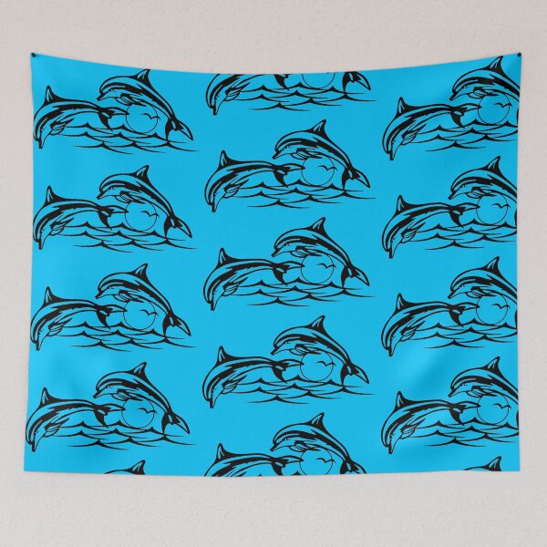Item preview, Black dolphins designed and sold by Lagueny.
