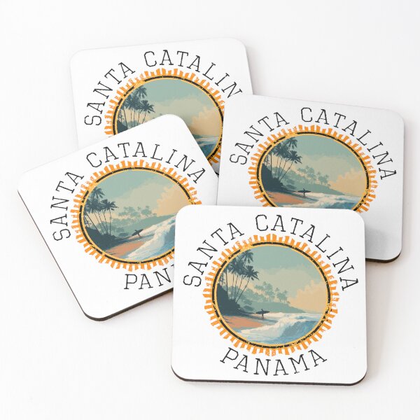 Item preview, Santa Catalina - Panama (with Black Lettering) designed and sold by VelvetRoom.