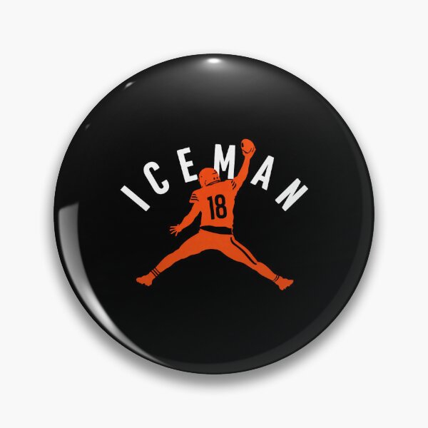 Item preview, Iceman Football Silhouette Statement designed and sold by najaks.