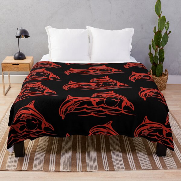 Item preview, Red dolphins designed and sold by Lagueny.