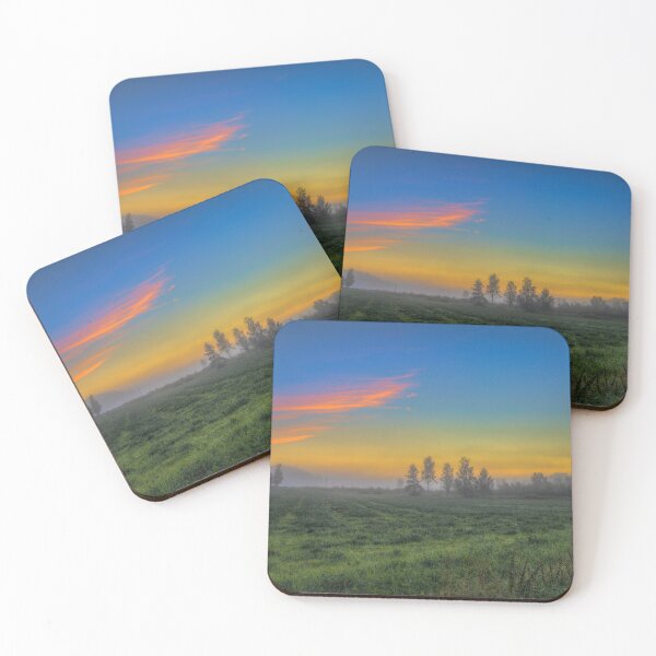Item preview, Sunset Over Tranquil Field designed and sold by Veikko  Suikkanen.