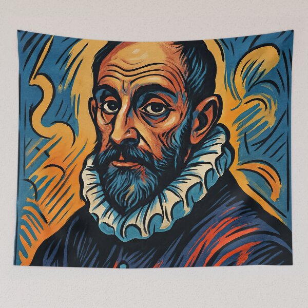 Item preview, El Greco, portrait | Comics stylCartoone -  designed and sold by ComicsFactory.