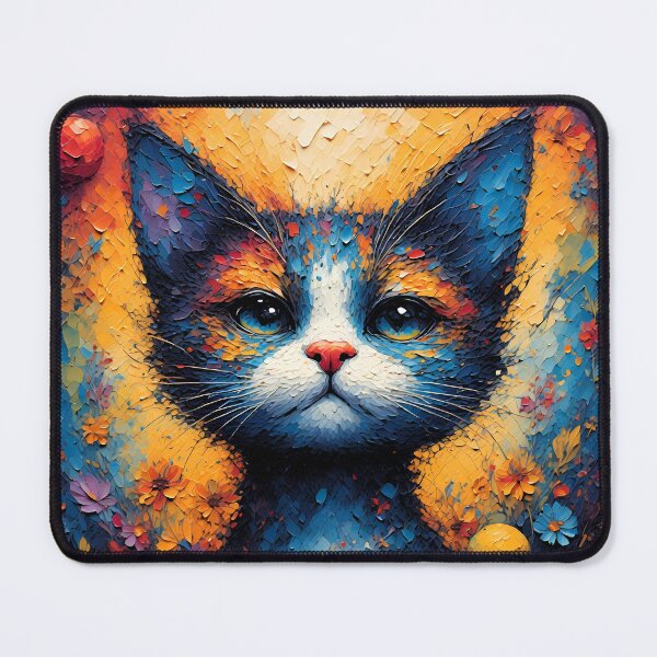 Item preview, Cat Artistic Painting E1D0038 designed and sold by Ekeinekeke.