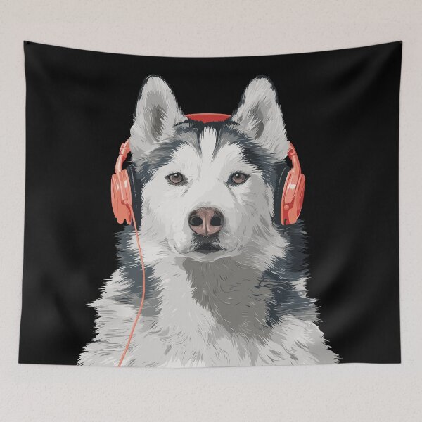 Item preview, Siberian Husky designed and sold by VelvetRoom.