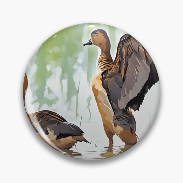 Item preview, Two Ducks in the POnd designed and sold by tomorrowsart.