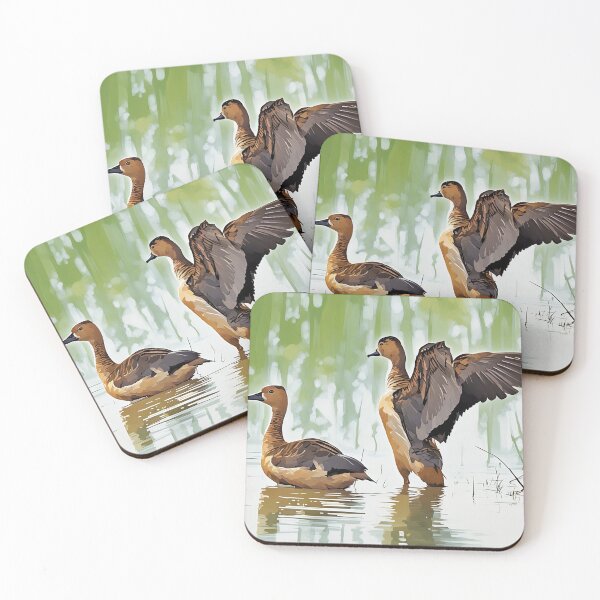 Item preview, Two Ducks in the POnd designed and sold by tomorrowsart.