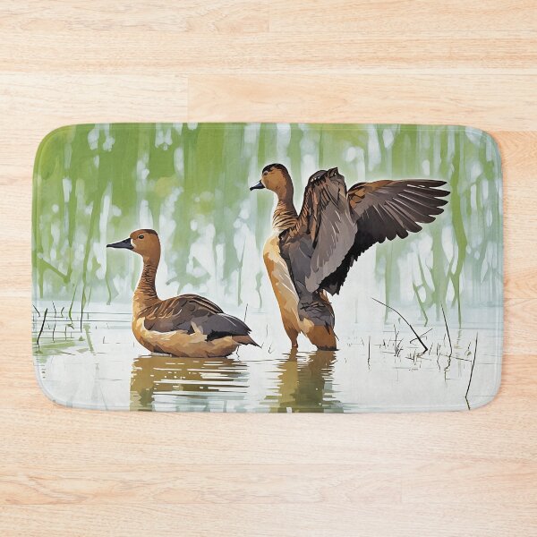 Item preview, Two Ducks in the POnd designed and sold by tomorrowsart.