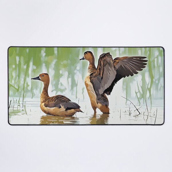Item preview, Two Ducks in the POnd designed and sold by tomorrowsart.